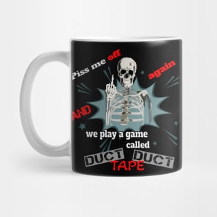 Skeleton duct tape Mug
